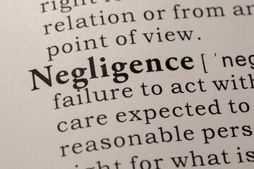 Accident vs negligence